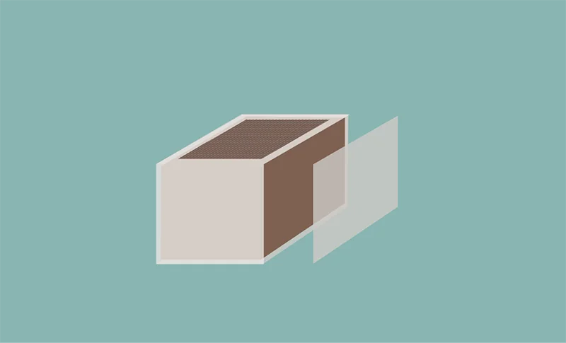 Egg laying container filled with substrate (all the way to the top) 